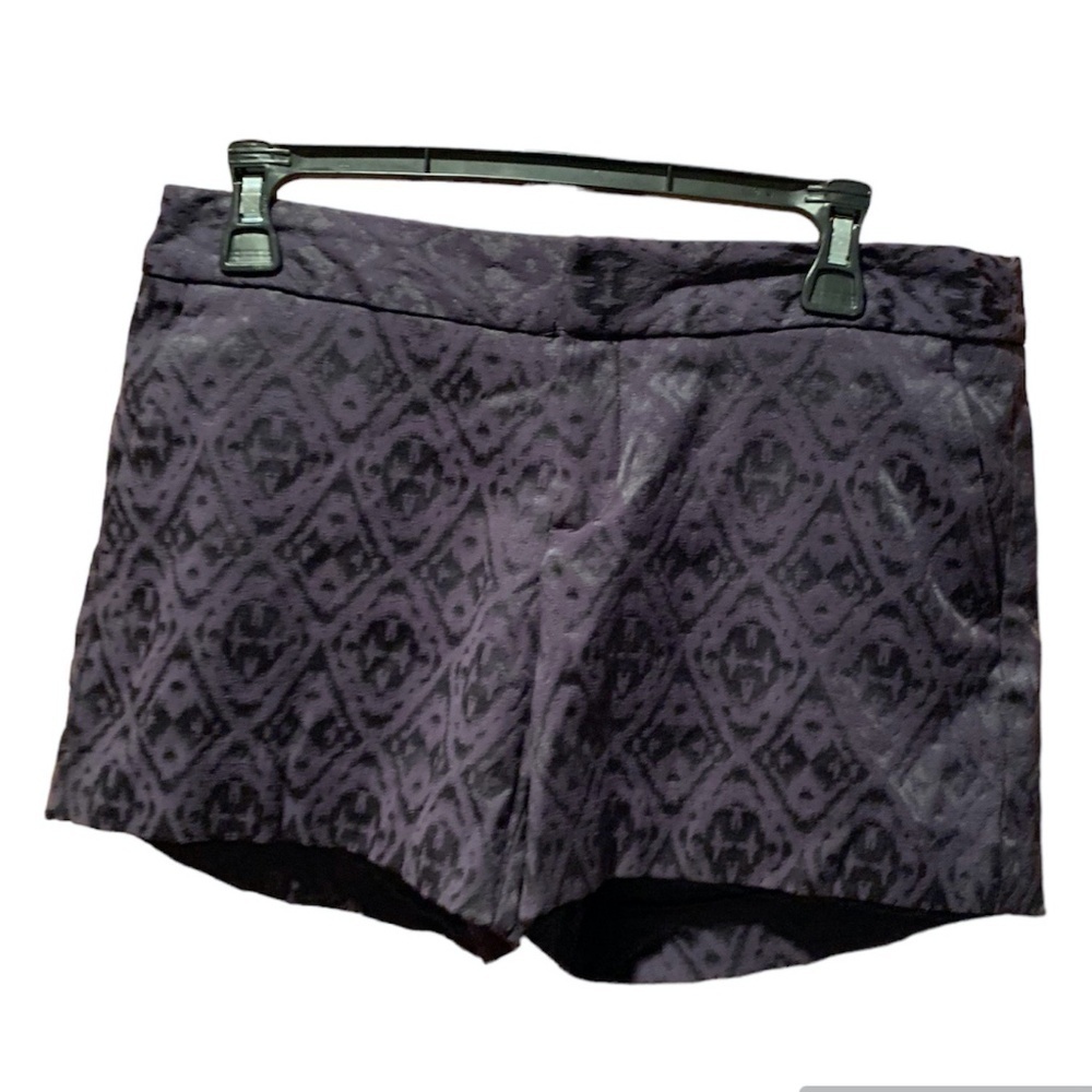 Banana Republic Factory Ikat Jacquard Shorts in Navy Size 8